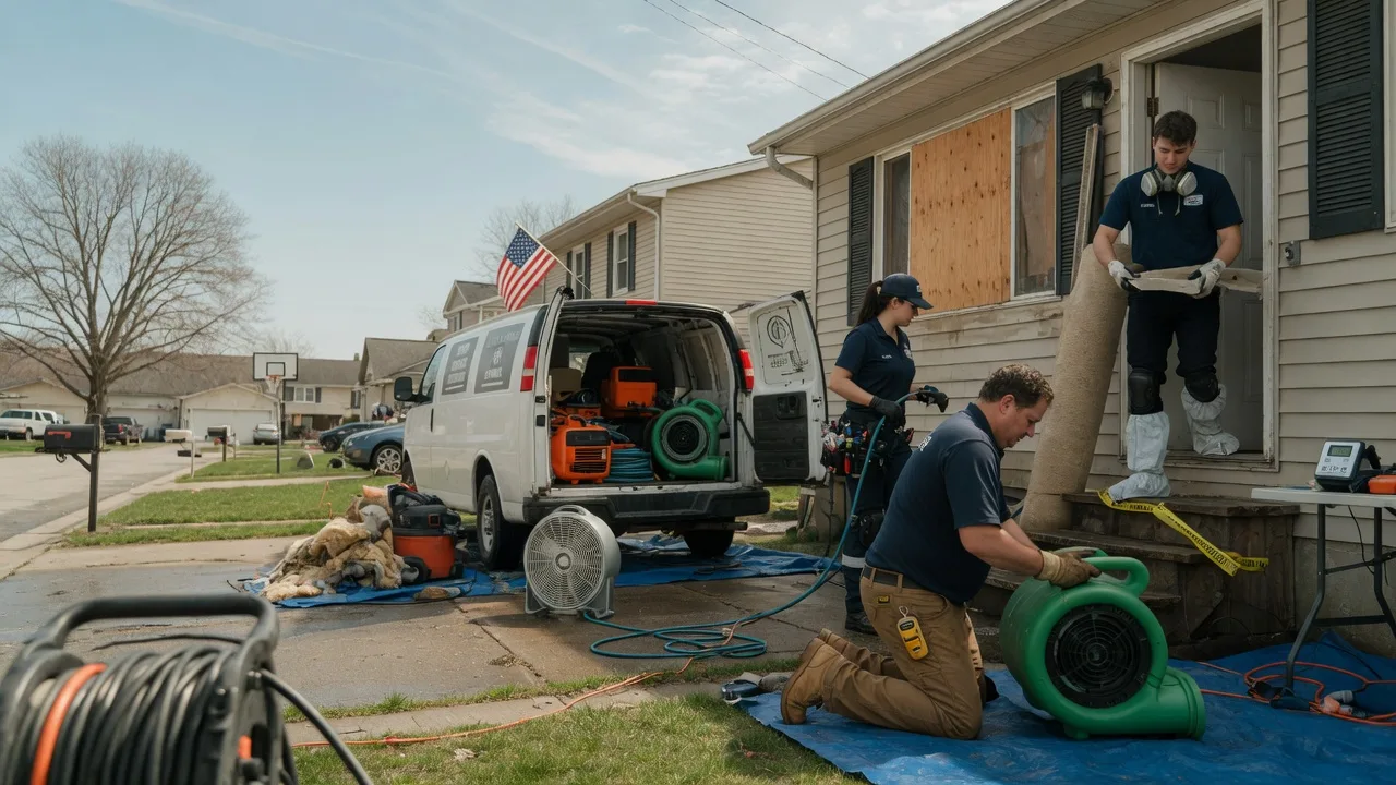 Water Damage Restoration in Colome, SD near me